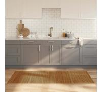 (brown, 80 x 200 cm) vidaXL Rug Floor Mat Area Rug Hallway Mat Carpet Runner Square Nature Bamboo