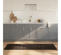 vidaXL Rug Rectangular Dark Brown 60x200 cm Bamboo