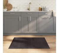 vidaXL Rug Rectangular Dark Brown 80x100 cm Bamboo