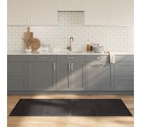 vidaXL Rug Rectangular Dark Brown 80x200 cm Bamboo