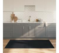 vidaXL Rug Rectangular Grey 100x200 cm Bamboo