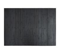 vidaXL Rug Rectangular Grey 70x100 cm Bamboo