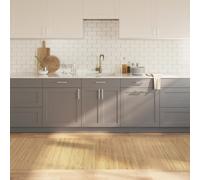 Rug Rectangular Light Natural100x400 cm Bamboo