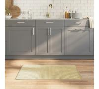 Rug Floor Mat Area Carpet Runner Rectangular Light Natural Bamboo vidaXL