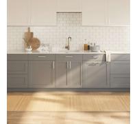 Rug Floor Mat Area Carpet Runner Rectangular Light Natural Bamboo vidaXL