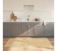 vidaXL Rug Rectangular Light Nature 100x200 cm Bamboo