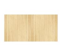 vidaXL Rug Rectangular Light Nature 100x200 cm Bamboo