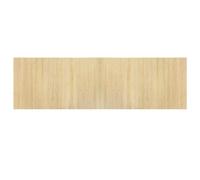vidaXL Rug Rectangular Light Nature 60x200 cm Bamboo