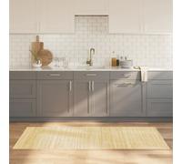 vidaXL Rug Rectangular Light Nature 80x200 cm Bamboo