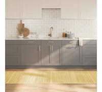 vidaXL Rug Rectangular Light Nature 80x300 cm Bamboo