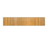 vidaXL Rug, Floor Carpet for Living Room Bedroom Hallway, Area Rug for Decorative, Waterproof Floor Rug, Modern Style, Rectangular Natural Bamboo