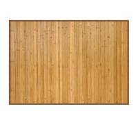 vidaXL Rug Floor Mat Area Rug Hallway Carpet Runner Rectangular Natural Bamboo