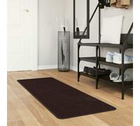 vidaXL Rug Runner MARSA Anthracite 100 x 50 cm Polyester and PVC
