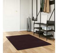 vidaXL Rug Runner MARSA Anthracite 150 x 100 cm Polyester and PVC