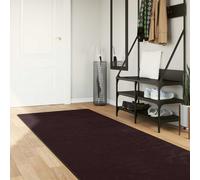 vidaXL Rug Runner MARSA Anthracite 250 x 100 cm Polyester and PVC