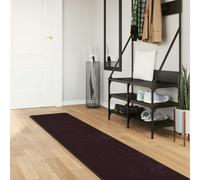 vidaXL Rug Runner MARSA Anthracite 400 x 50 cm Polyester and PVC
