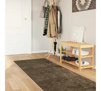 vidaXL Rug Runner MARSA Forest Green 400 x 80 cm Polyester and PVC
