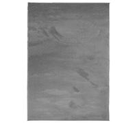 vidaXL Rug Short Pile Soft and Washable Rug Floor Mat Area Rug Anthracite