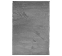 vidaXL Rug Short Pile Soft and Washable Rug Floor Mat Area Rug Anthracite