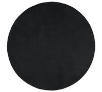 vidaXL Rug Short Pile Soft and Washable Rug Floor Mat Area Rug Carpet Black