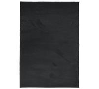 vidaXL Rug Short Pile Soft and Washable Rug Floor Mat Area Rug Carpet Black
