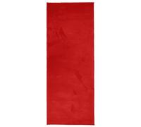 vidaXL Rug Short Pile Soft and Washable Rug Floor Mat Area Rug Carpet Red