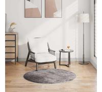 Berkfield Rug Washable 120 Cm Grey Anti Slip