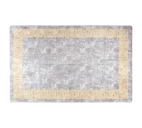 Berkfield Rug Washable 80X150 Cm Grey Anti Slip