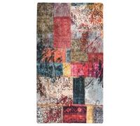 Berkfield Rug Washable Patchwork 190X300 Cm Multicolour Anti Slip