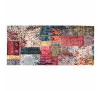 vidaXL Rug Washable Patchwork Multicolour Anti Slip Home Floor Carpet Area Rug