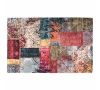 Berkfield Rug Washable Patchwork 80X150 Cm Multicolour Anti Slip