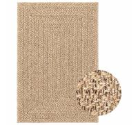 Vidaxl Rug Zizur 120X170 Cm Jute Look Indoor And Outdoor