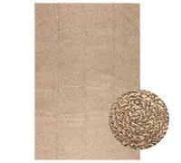 vidaXL Rug 140x200 cm Jute Look Indoor and Outdoor