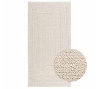 vidaXL Rug ZIZUR Cream 80x150 cm Jute Look Indoor and Outdoor