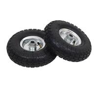 Vidaxl Sack Truck Wheels 2 Pcs Rubber 4.10/3.50-4 (260X83) Sack Truck Wheels