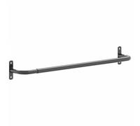 vidaXL Saddle Pad Rack Saddle Pad Holder Horse Saddle Blanket Rack Black Iron
