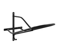 vidaXL Saddle Rack Wall Mounted Saddle Stand Horse Saddle Pad Rack Black Iron