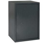 vidaXL Safe Box with Lock Dark grey 35 x 31 x 50 cm Steel