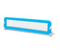 Toddler Bed Guard Safety Rail Single Foldable Kids Children 150x42cm Blue