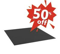 vidaXL Sandpit Liner Black 120x110 cm - Durable PE Ground Cover Underlay, Cut-to-Size for Sandboxes (180081)