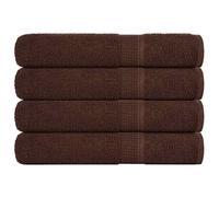 vidaXL Sauna Towels 4 pcs Brown 80x200 cm 360 gsm 100% Cotton towel bath towel