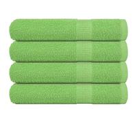 vidaXL Sauna Towels 4 pcs Apple Green 80x200 cm 360 gsm 100% Cotton towel