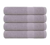 vidaXL Sauna Towels 4 pcs Grey 80x200 cm 360 gsm 100% Cotton towel bath towel