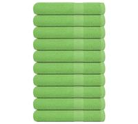 vidaXL Sauna Towels 10 pcs Apple Green 80x200 cm 360 gsm 100% Cotton towel