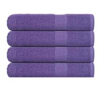 vidaXL Sauna Towels "FROGN" 4 pcs Purple 80x200 cm 360 gsm