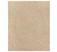 vidaXL Scandinavian-Style Rug - Short Pile Polygon Design, Grey, Round, Ø 80 cm, Non-Slip Backing, OEKO-TEX Certified, Machine Washable, Versatile Decor for Home and Office Spaces