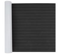 vidaXL Self-Adhesive Boat Floor, Dark Grey & Black, 240 x 90 cm, EVA Foam