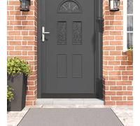 vidaXL Self-adhesive Door Brush Seals 2 pcs Black 100 cm