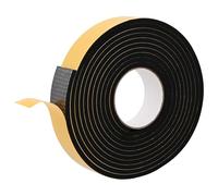 vidaXL Self-Adhesive Foam Tape 10 pcs Black 30mm x 5m CR Foam