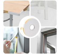 vidaXL Self-adhesive Foam Tape 20 pcs White 20mm x 5m CR Foam